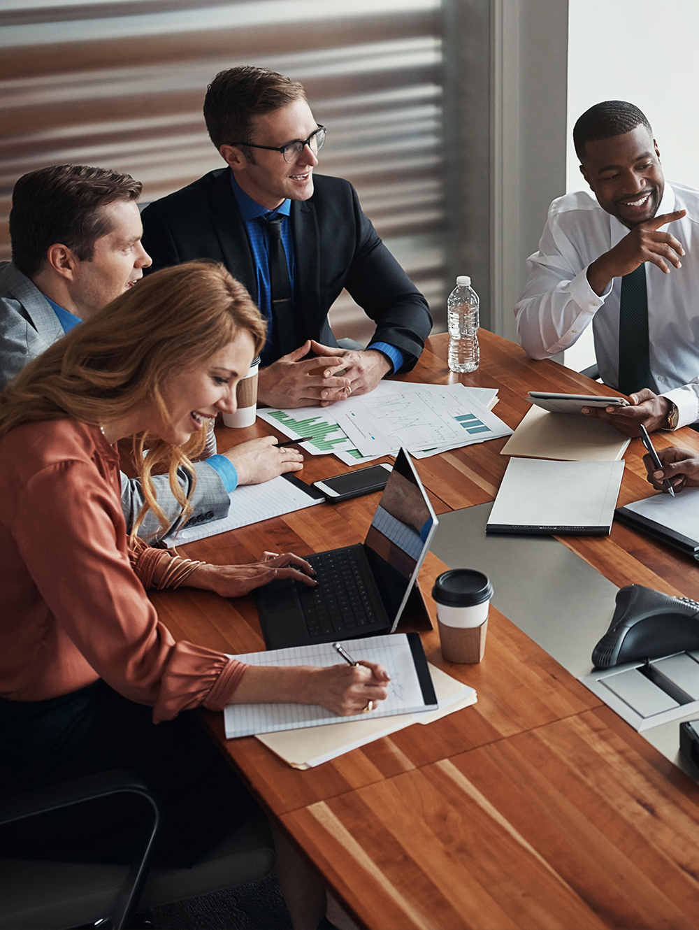 BAT people in a meeting